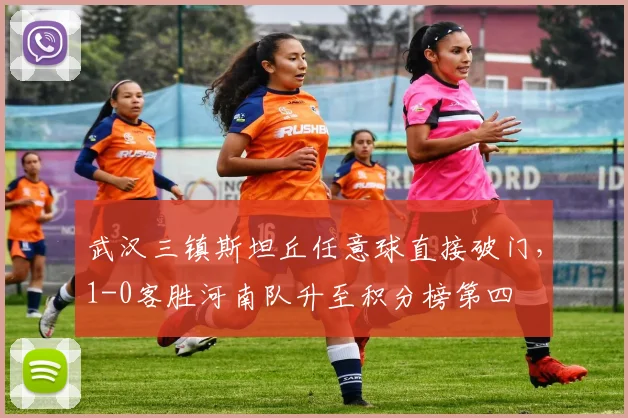 武汉三镇斯坦丘任意球直接破门，1-0客胜河南队升至积分榜第四